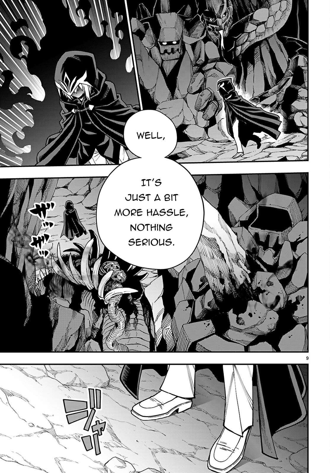 Konjiki No Moji Tsukai - Yuusha Yonin Ni Makikomareta Unique Cheat Chapter 117 - Page 8 in English