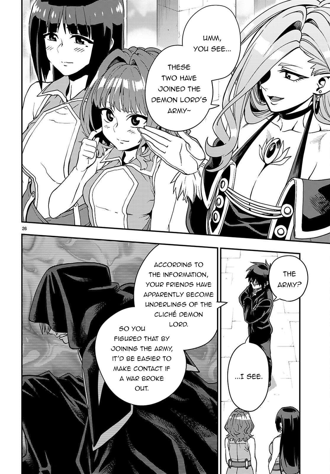Konjiki No Moji Tsukai - Yuusha Yonin Ni Makikomareta Unique Cheat Chapter 120 - Page 26 in English