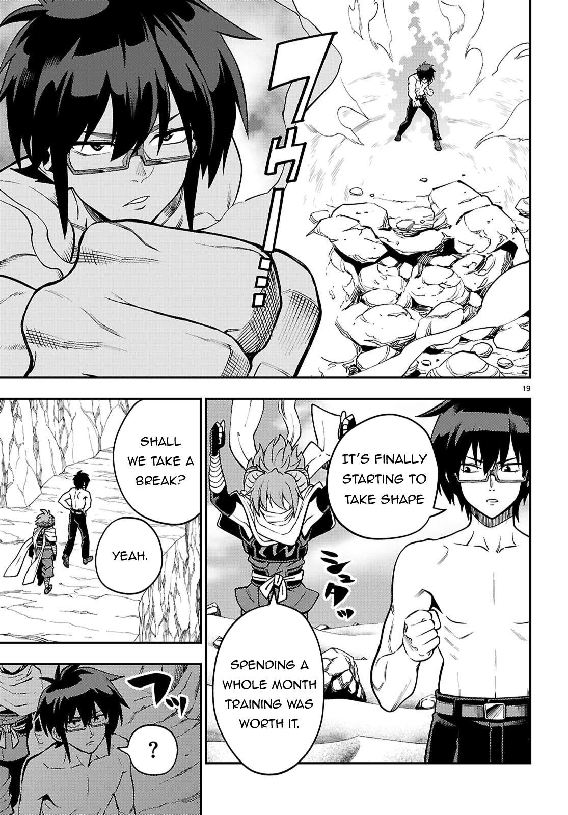 Konjiki No Moji Tsukai - Yuusha Yonin Ni Makikomareta Unique Cheat Chapter 121 - Page 18 in English