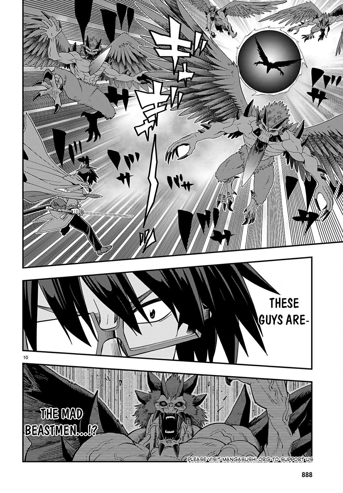 Konjiki No Moji Tsukai - Yuusha Yonin Ni Makikomareta Unique Cheat Chapter 122 - Page 10 in English