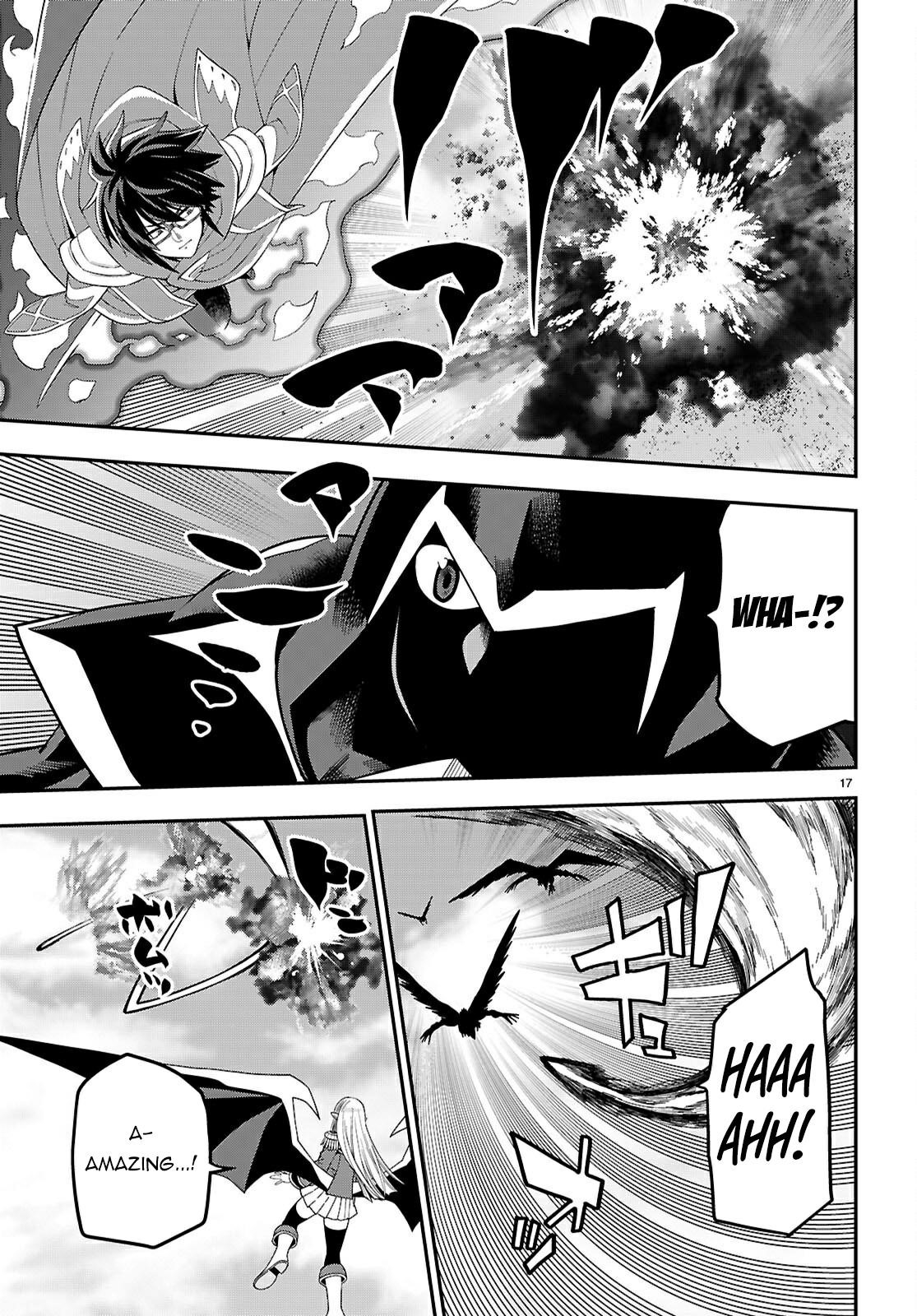 Konjiki No Moji Tsukai - Yuusha Yonin Ni Makikomareta Unique Cheat Chapter 122 - Page 17 in English