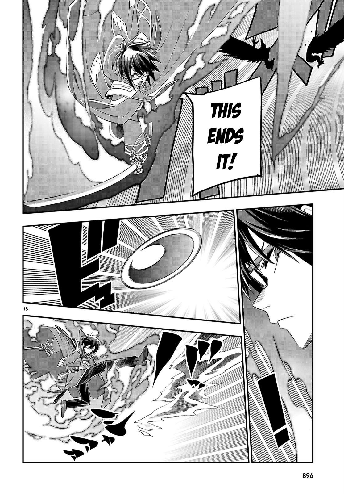 Konjiki No Moji Tsukai - Yuusha Yonin Ni Makikomareta Unique Cheat Chapter 122 - Page 18 in English