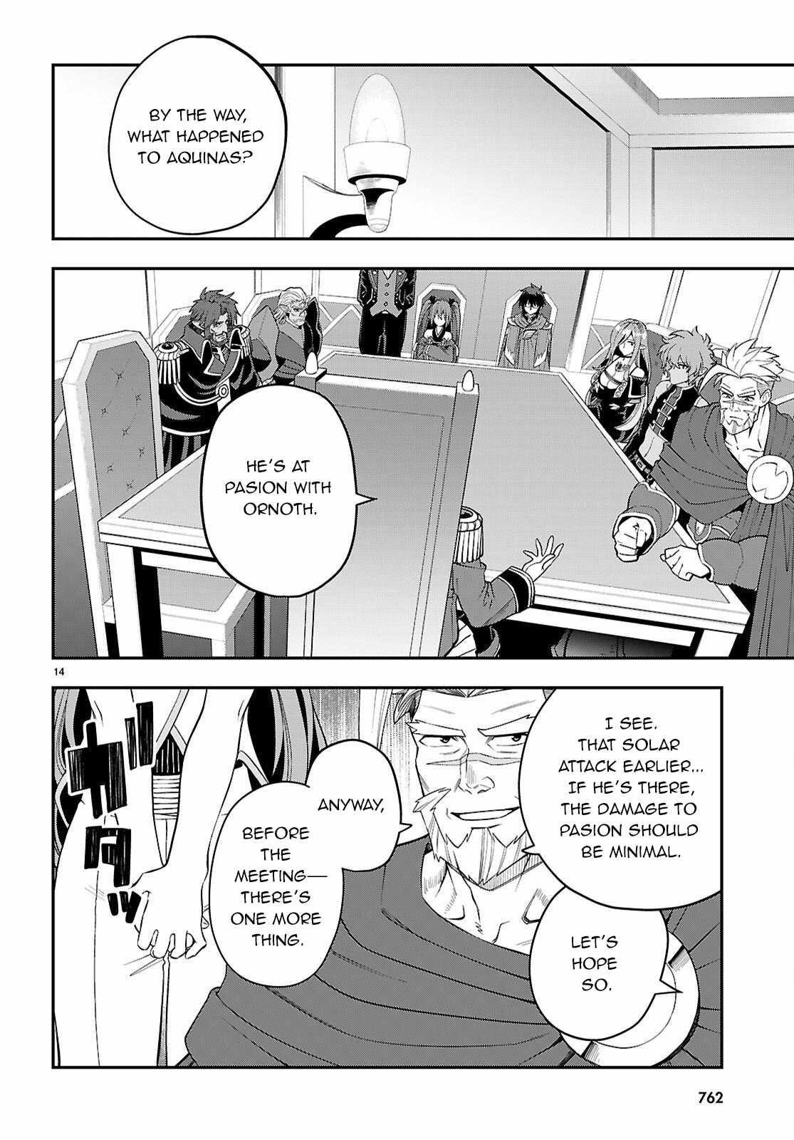 Konjiki No Moji Tsukai - Yuusha Yonin Ni Makikomareta Unique Cheat Chapter 123 - Page 13 in English