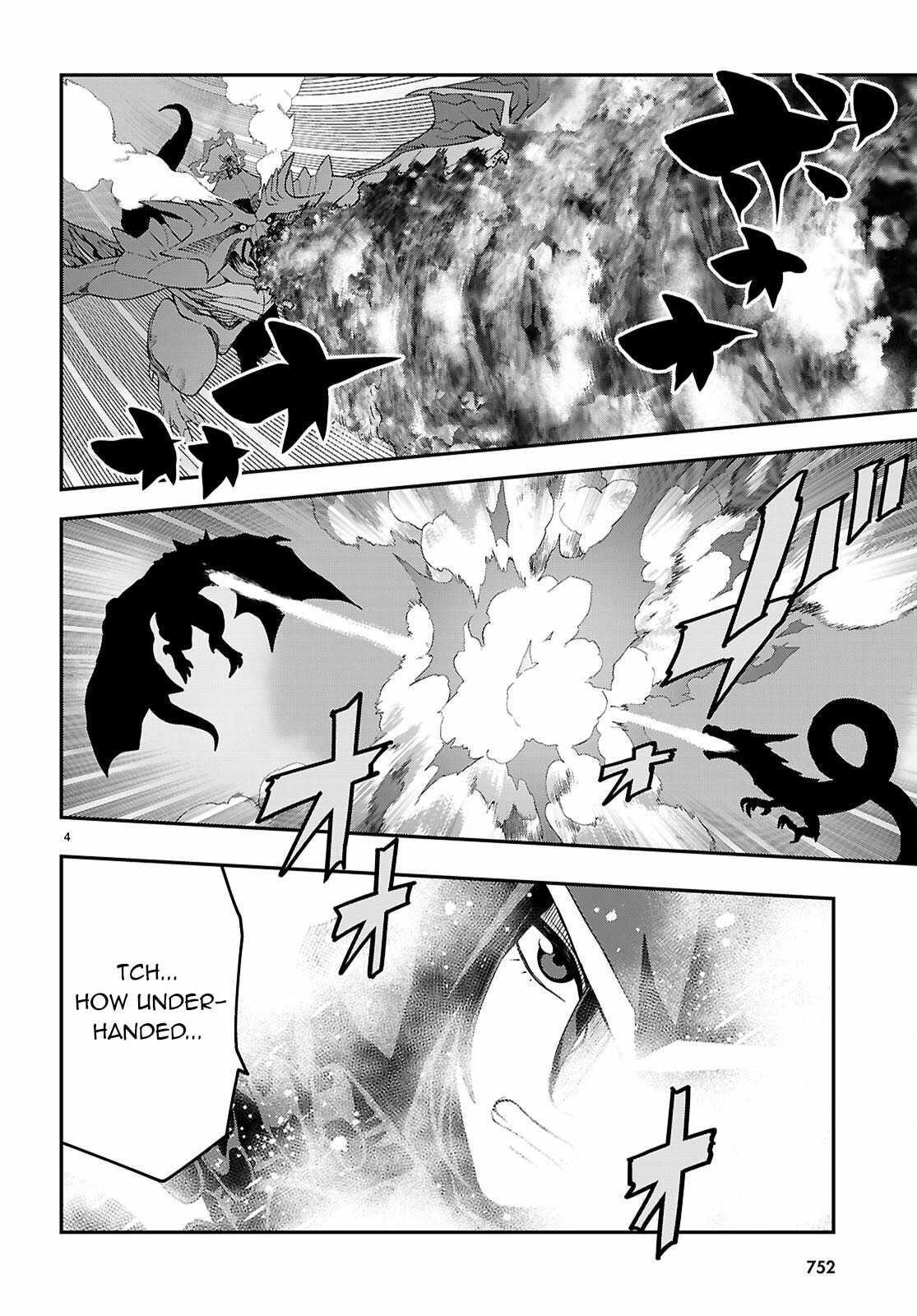 Konjiki No Moji Tsukai - Yuusha Yonin Ni Makikomareta Unique Cheat Chapter 123 - Page 4 in English