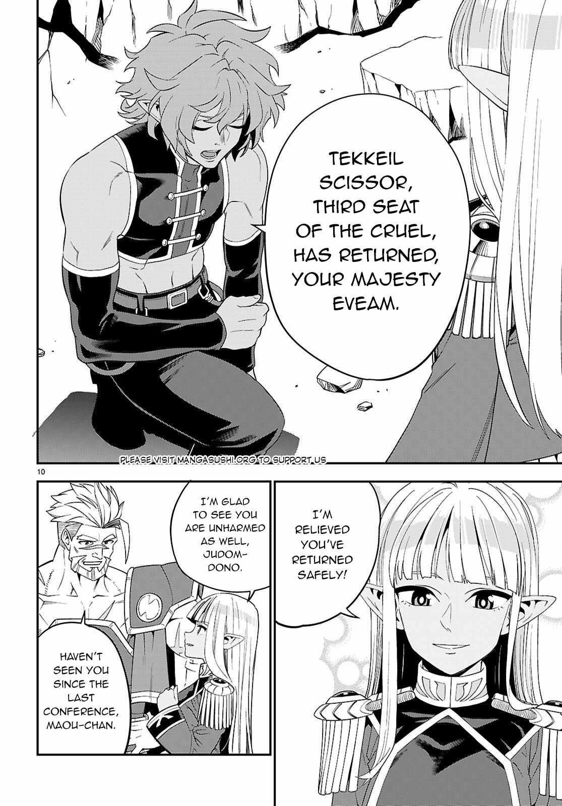Konjiki No Moji Tsukai - Yuusha Yonin Ni Makikomareta Unique Cheat Chapter 123 - Page 9 in English