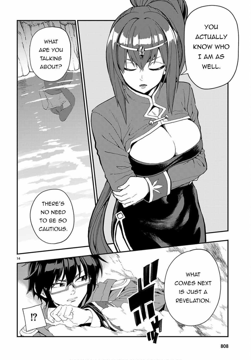 Konjiki No Moji Tsukai - Yuusha Yonin Ni Makikomareta Unique Cheat Chapter 124 - Page 14 in English