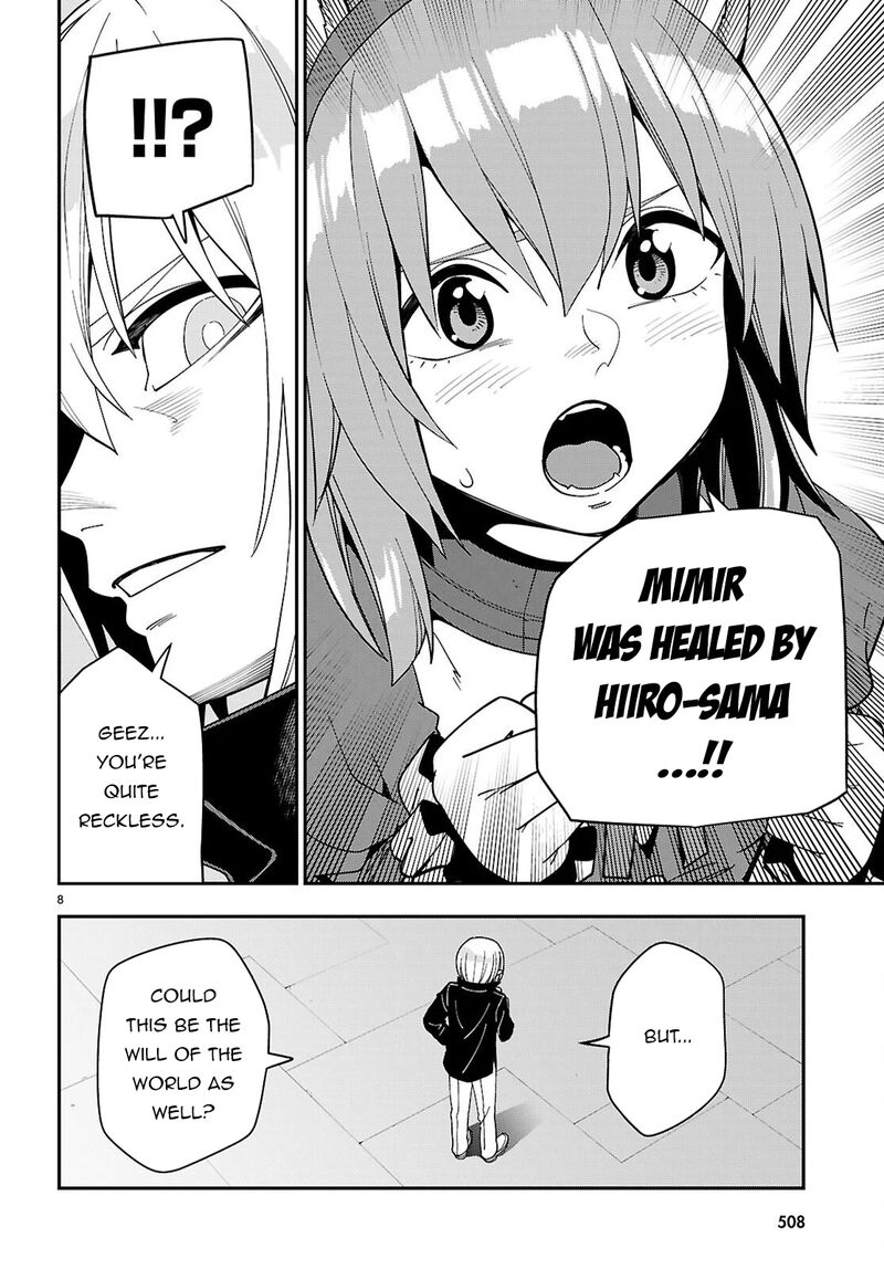 Konjiki No Moji Tsukai - Yuusha Yonin Ni Makikomareta Unique Cheat Chapter 126 - Page 8 in English