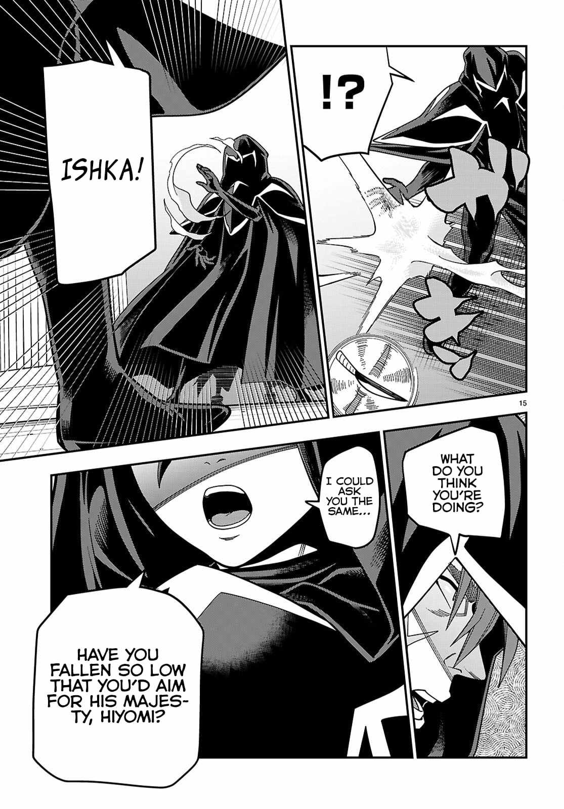 Konjiki No Moji Tsukai - Yuusha Yonin Ni Makikomareta Unique Cheat Chapter 128 - Page 14 in English