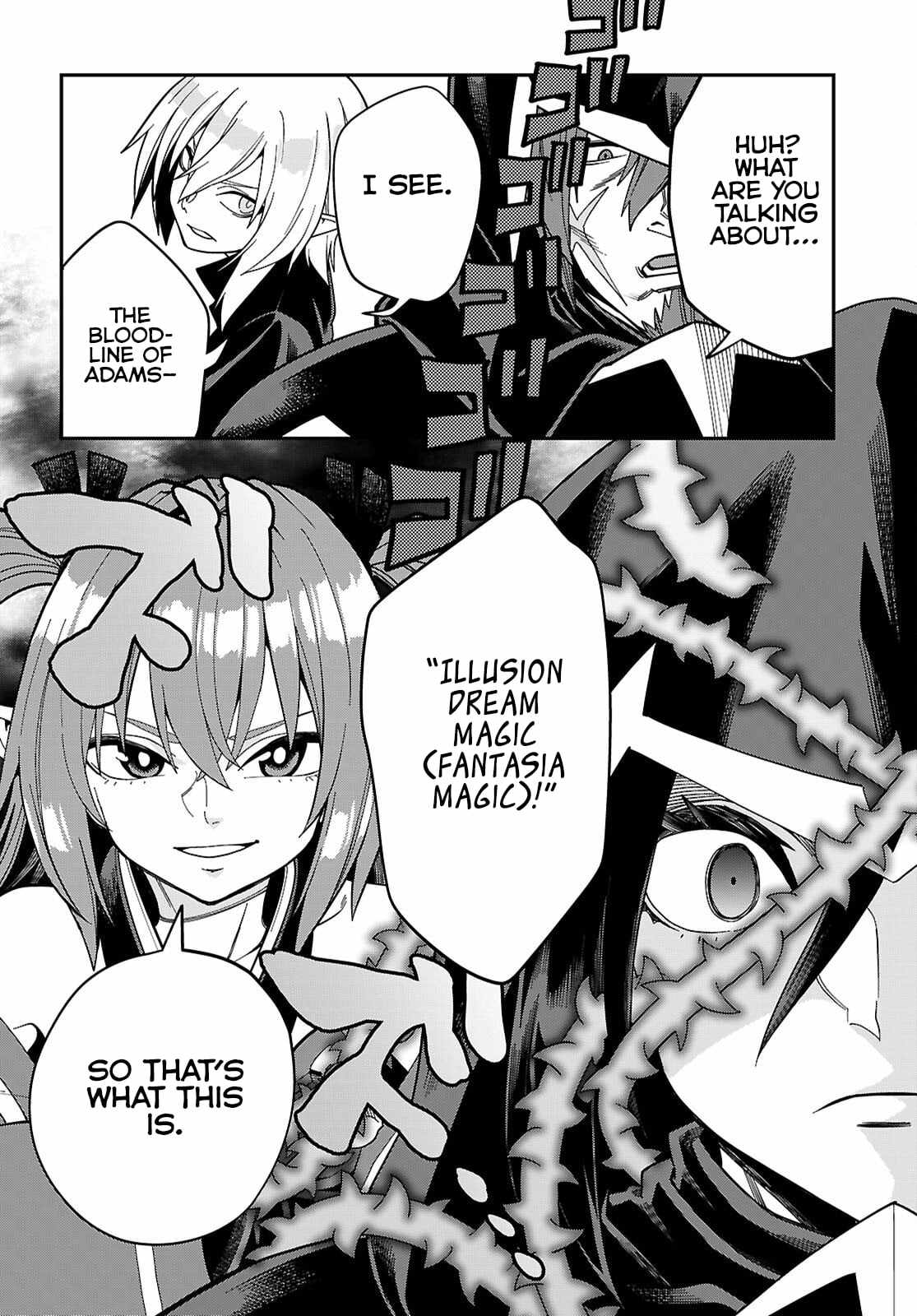 Konjiki No Moji Tsukai - Yuusha Yonin Ni Makikomareta Unique Cheat Chapter 128 - Page 15 in English