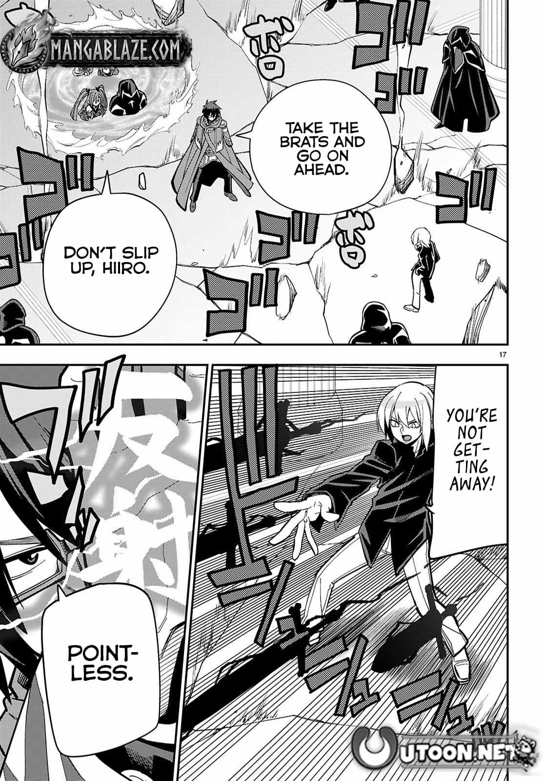 Konjiki No Moji Tsukai - Yuusha Yonin Ni Makikomareta Unique Cheat Chapter 128 - Page 16 in English