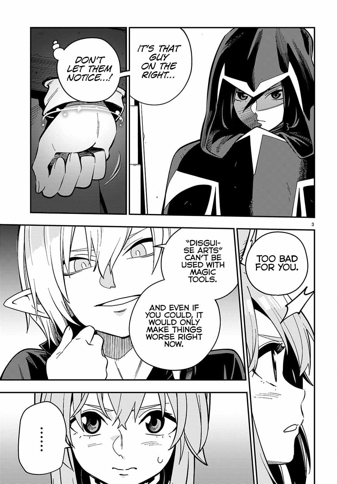 Konjiki No Moji Tsukai - Yuusha Yonin Ni Makikomareta Unique Cheat Chapter 128 - Page 3 in English