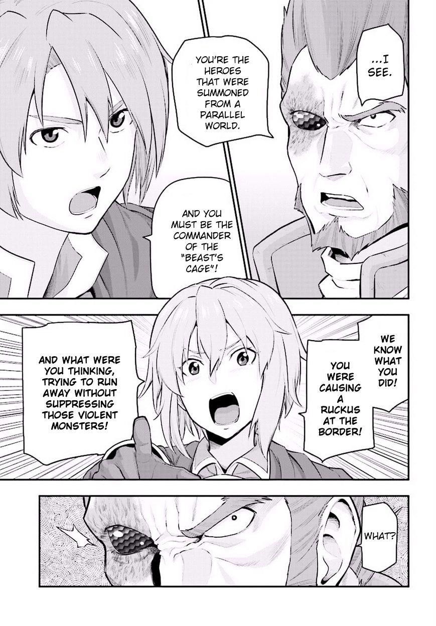 Konjiki No Moji Tsukai - Yuusha Yonin Ni Makikomareta Unique Cheat Chapter 19 - Page 12 in English