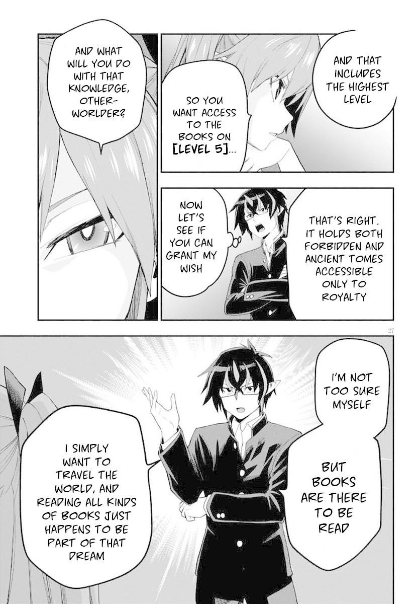 Konjiki No Moji Tsukai - Yuusha Yonin Ni Makikomareta Unique Cheat Chapter 39 - Page 28 in English