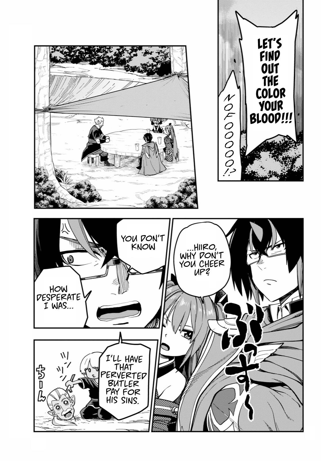 Konjiki No Moji Tsukai - Yuusha Yonin Ni Makikomareta Unique Cheat Chapter 52 - Page 16 in English