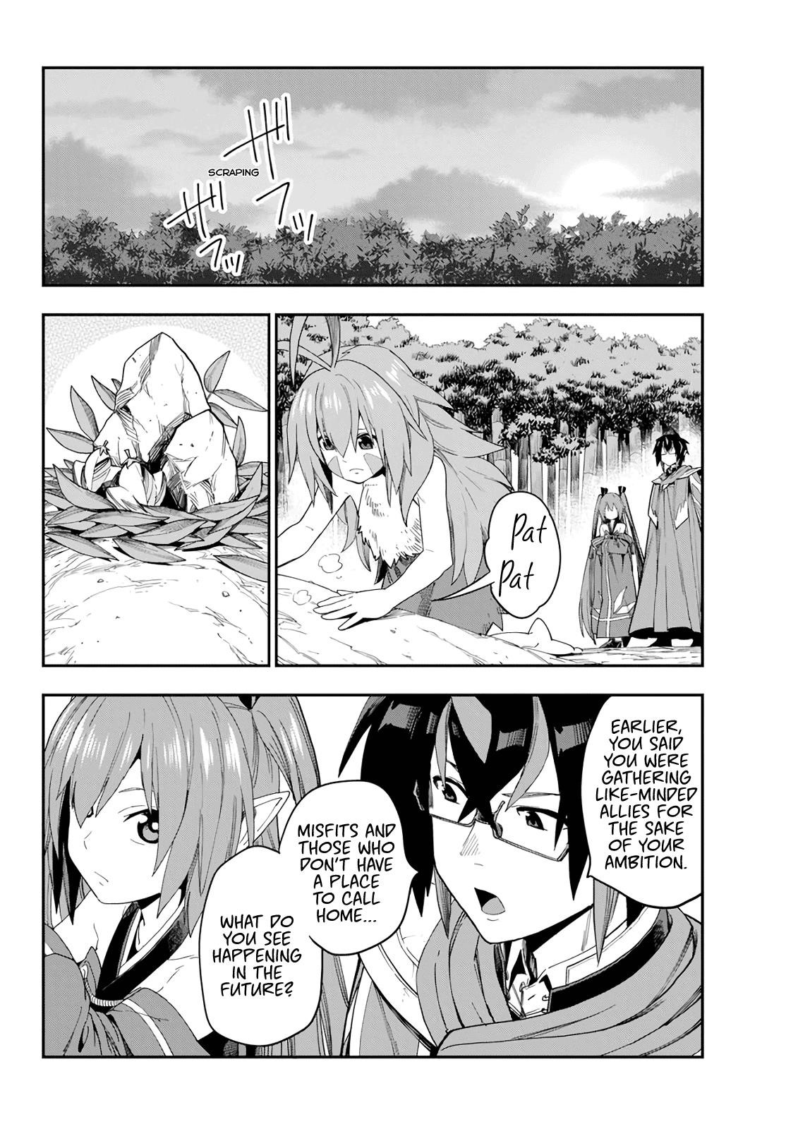 Konjiki No Moji Tsukai - Yuusha Yonin Ni Makikomareta Unique Cheat Chapter 55 - Page 32 in English