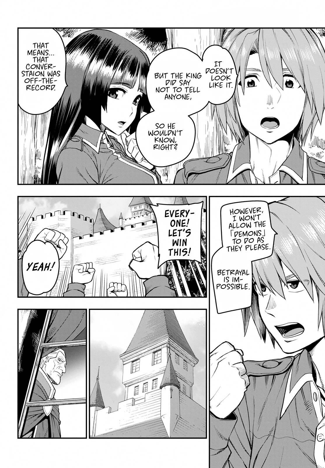 Konjiki No Moji Tsukai - Yuusha Yonin Ni Makikomareta Unique Cheat Chapter 56 - Page 12 in English