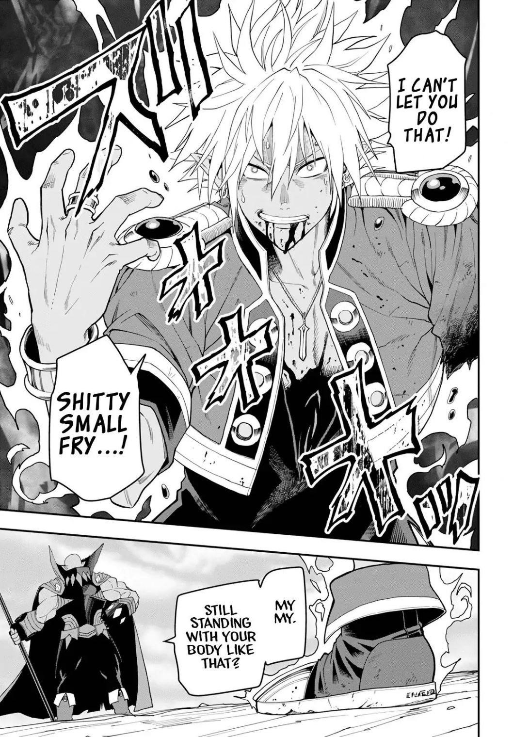 Konjiki No Moji Tsukai - Yuusha Yonin Ni Makikomareta Unique Cheat Chapter 60 - Page 11 in English