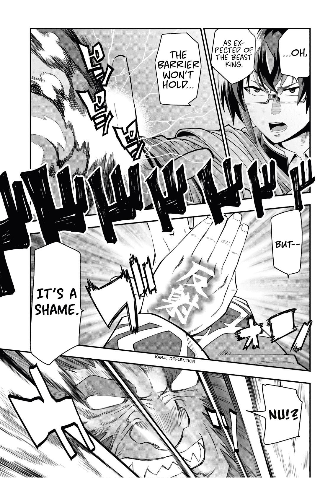 Konjiki No Moji Tsukai - Yuusha Yonin Ni Makikomareta Unique Cheat Chapter 65 - Page 5 in English