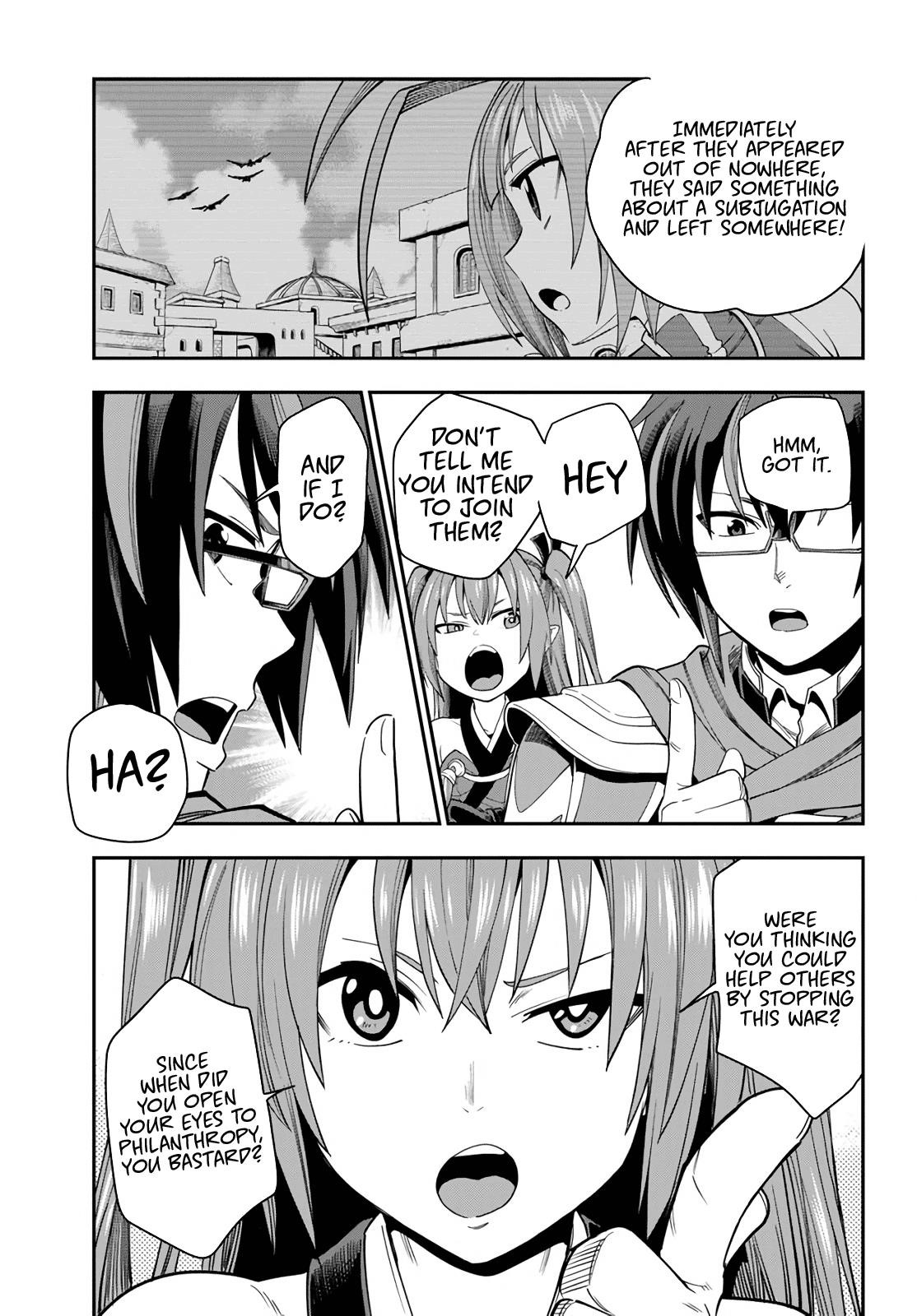 Konjiki No Moji Tsukai - Yuusha Yonin Ni Makikomareta Unique Cheat Chapter 66 - Page 11 in English