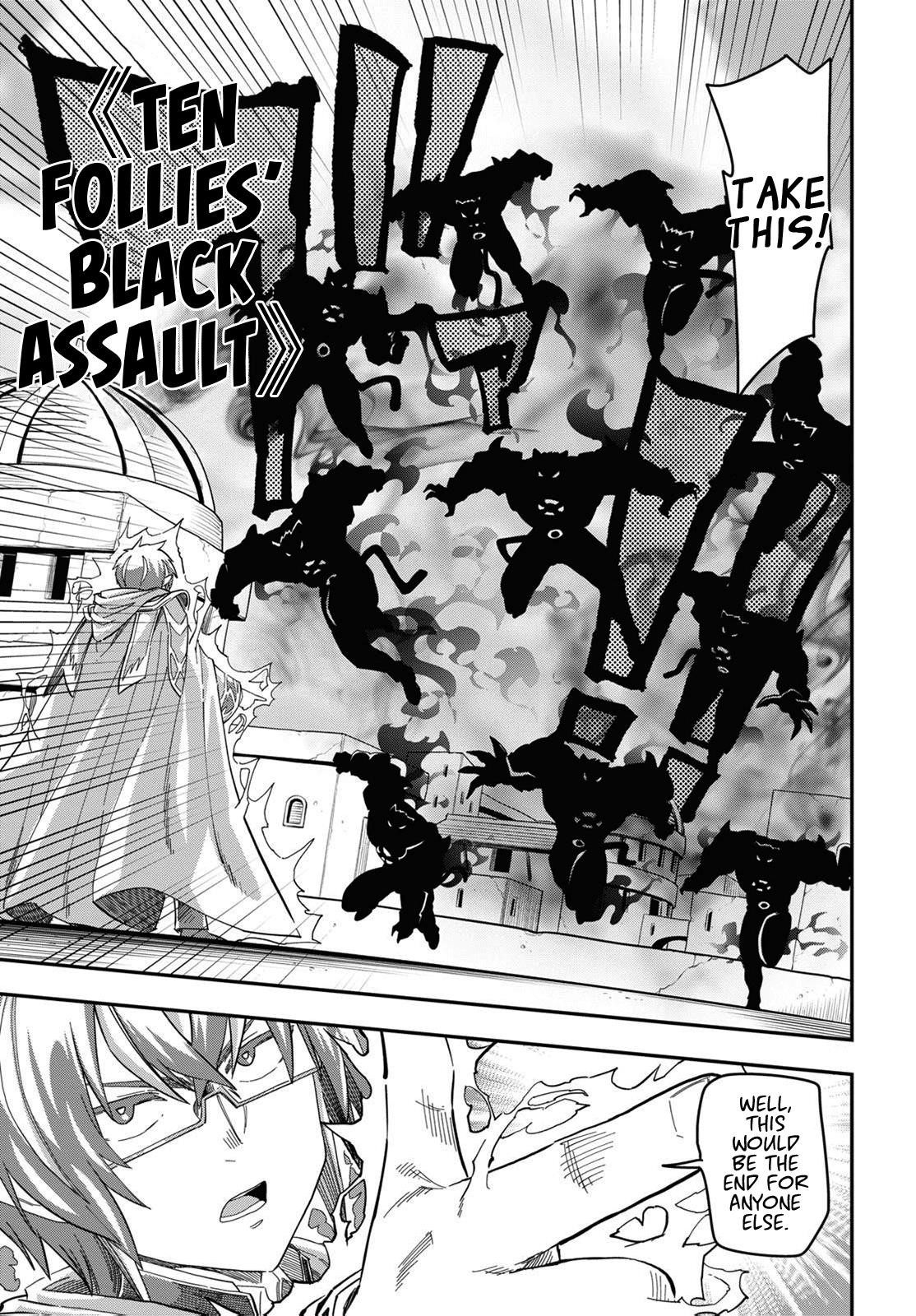 Konjiki No Moji Tsukai - Yuusha Yonin Ni Makikomareta Unique Cheat Chapter 68 - Page 17 in English