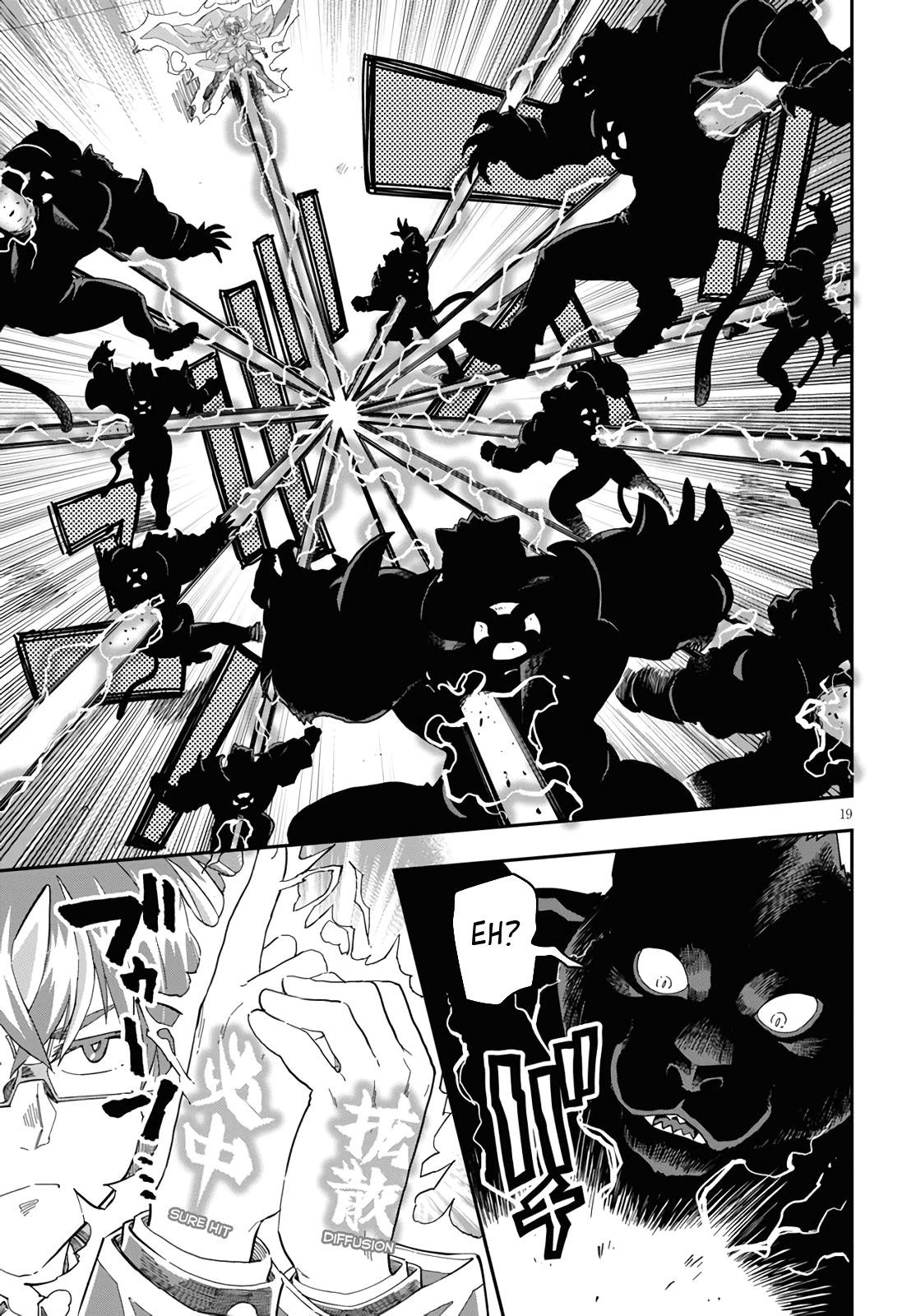 Konjiki No Moji Tsukai - Yuusha Yonin Ni Makikomareta Unique Cheat Chapter 68 - Page 19 in English