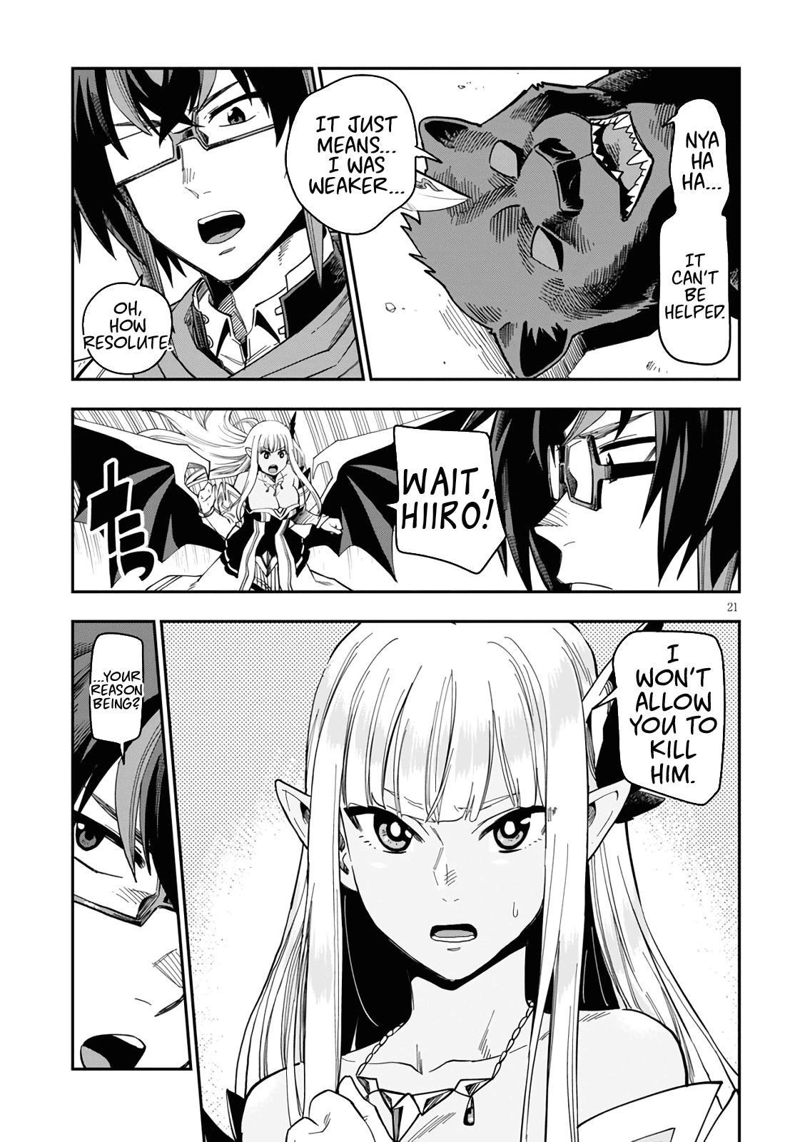 Konjiki No Moji Tsukai - Yuusha Yonin Ni Makikomareta Unique Cheat Chapter 68 - Page 21 in English