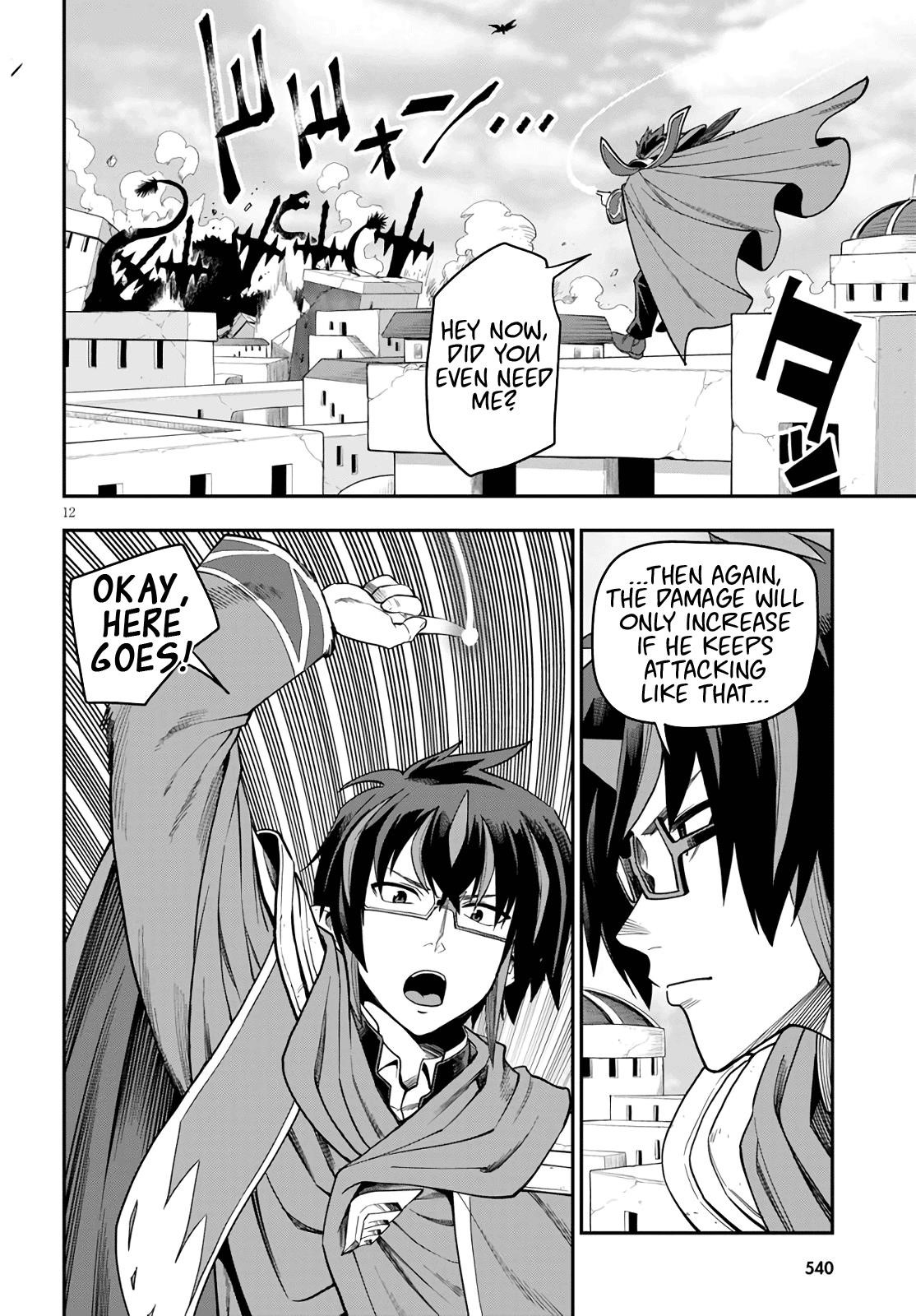 Konjiki No Moji Tsukai - Yuusha Yonin Ni Makikomareta Unique Cheat Chapter 69 - Page 11 in English