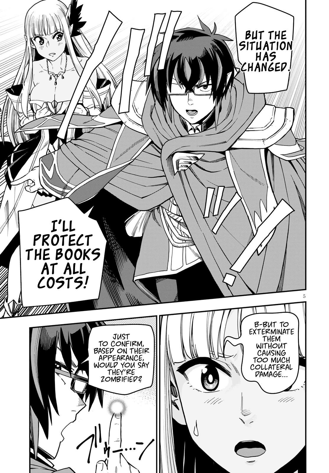 Konjiki No Moji Tsukai - Yuusha Yonin Ni Makikomareta Unique Cheat Chapter 69 - Page 5 in English
