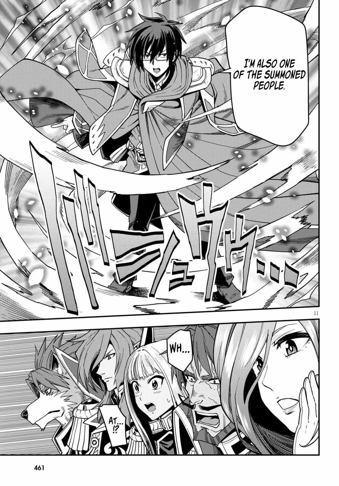 Konjiki No Moji Tsukai - Yuusha Yonin Ni Makikomareta Unique Cheat Chapter 72 - Page 11 in English