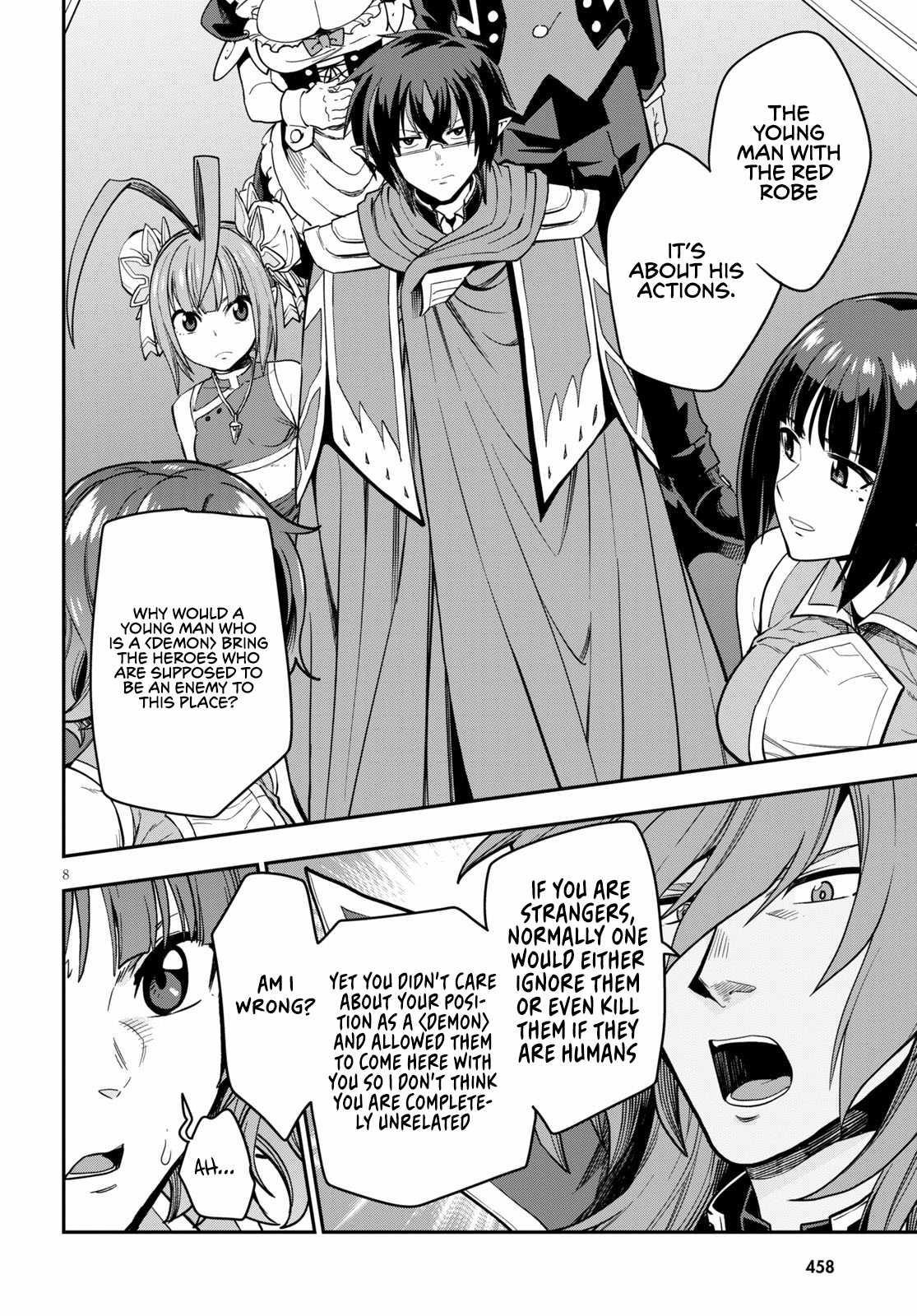 Konjiki No Moji Tsukai - Yuusha Yonin Ni Makikomareta Unique Cheat Chapter 72 - Page 8 in English