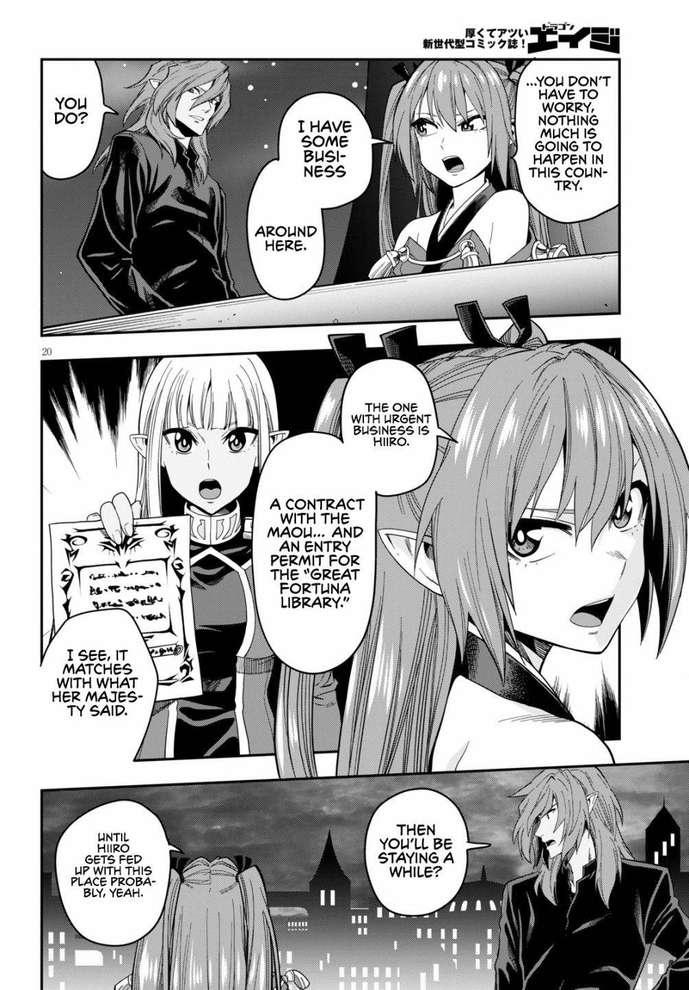 Konjiki No Moji Tsukai - Yuusha Yonin Ni Makikomareta Unique Cheat Chapter 73 - Page 19 in English