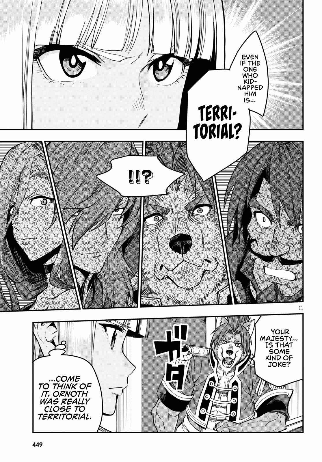 Konjiki No Moji Tsukai - Yuusha Yonin Ni Makikomareta Unique Cheat Chapter 75 - Page 11 in English