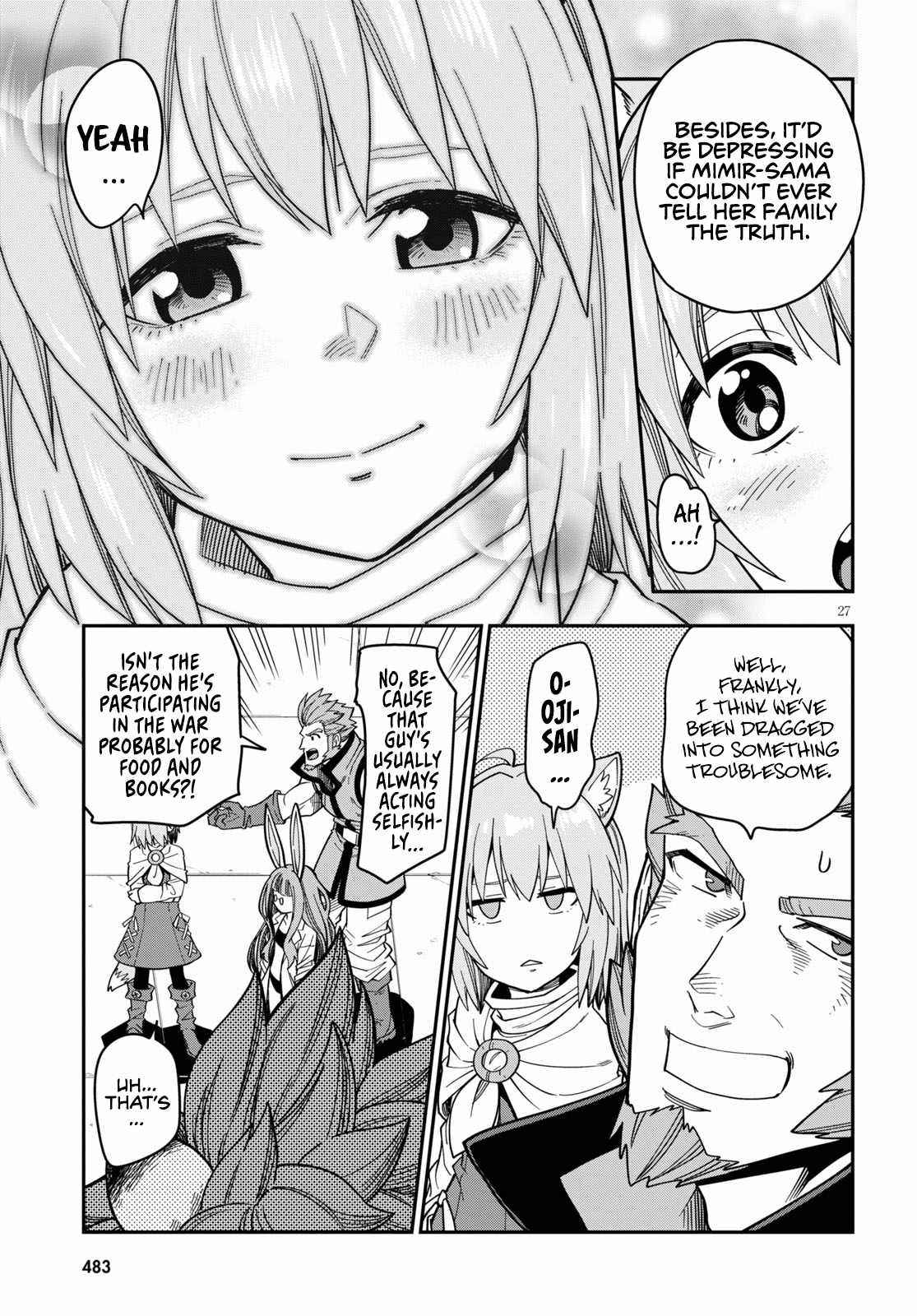 Konjiki No Moji Tsukai - Yuusha Yonin Ni Makikomareta Unique Cheat Chapter 76 - Page 28 in English