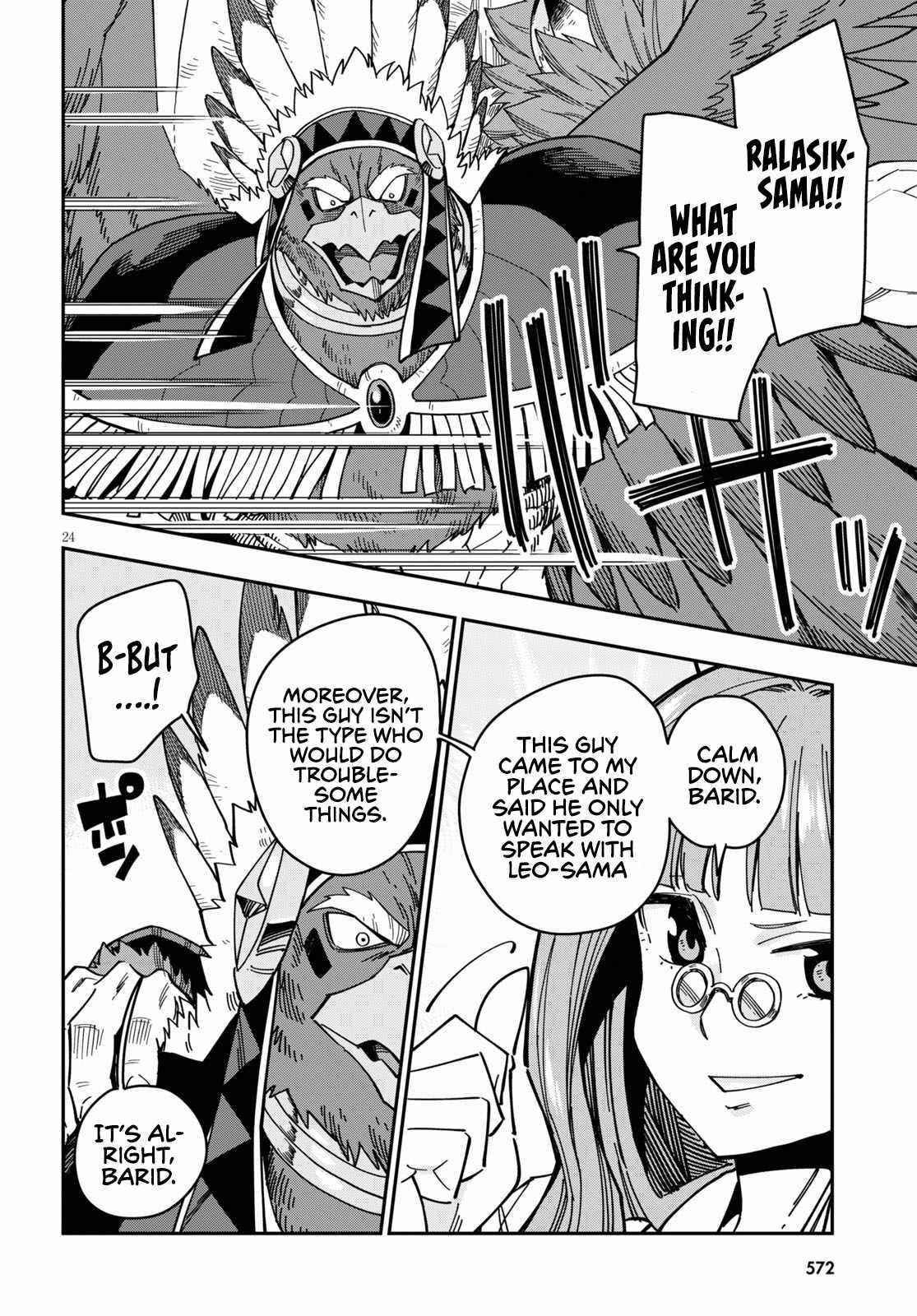Konjiki No Moji Tsukai - Yuusha Yonin Ni Makikomareta Unique Cheat Chapter 77 - Page 24 in English