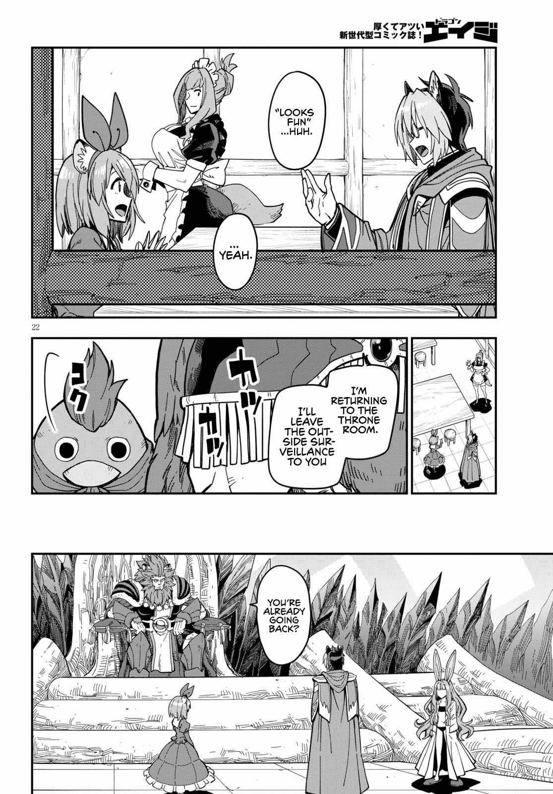 Konjiki No Moji Tsukai - Yuusha Yonin Ni Makikomareta Unique Cheat Chapter 78 - Page 22 in English