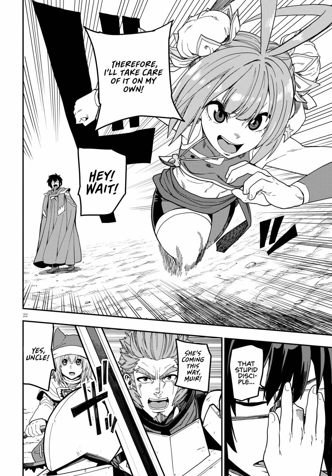 Konjiki No Moji Tsukai - Yuusha Yonin Ni Makikomareta Unique Cheat Chapter 80 - Page 22 in English