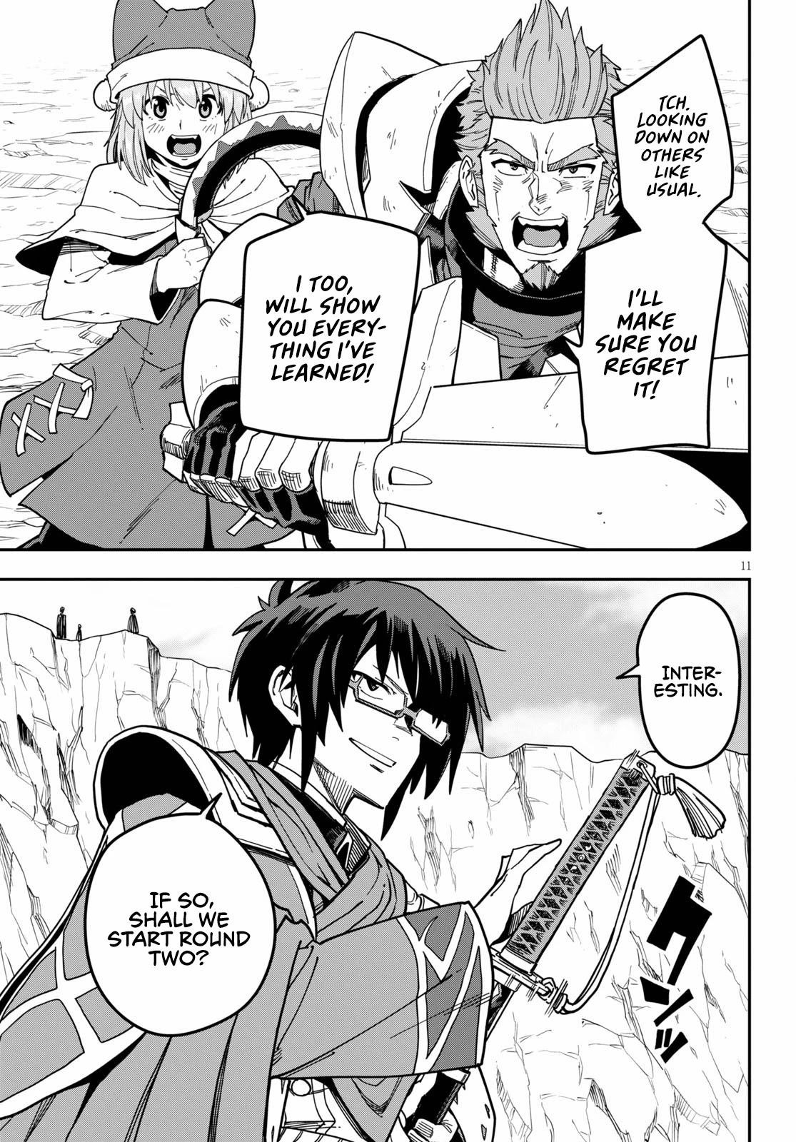 Konjiki No Moji Tsukai - Yuusha Yonin Ni Makikomareta Unique Cheat Chapter 81 - Page 13 in English