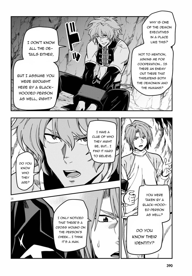 Konjiki No Moji Tsukai - Yuusha Yonin Ni Makikomareta Unique Cheat Chapter 83 - Page 18 in English