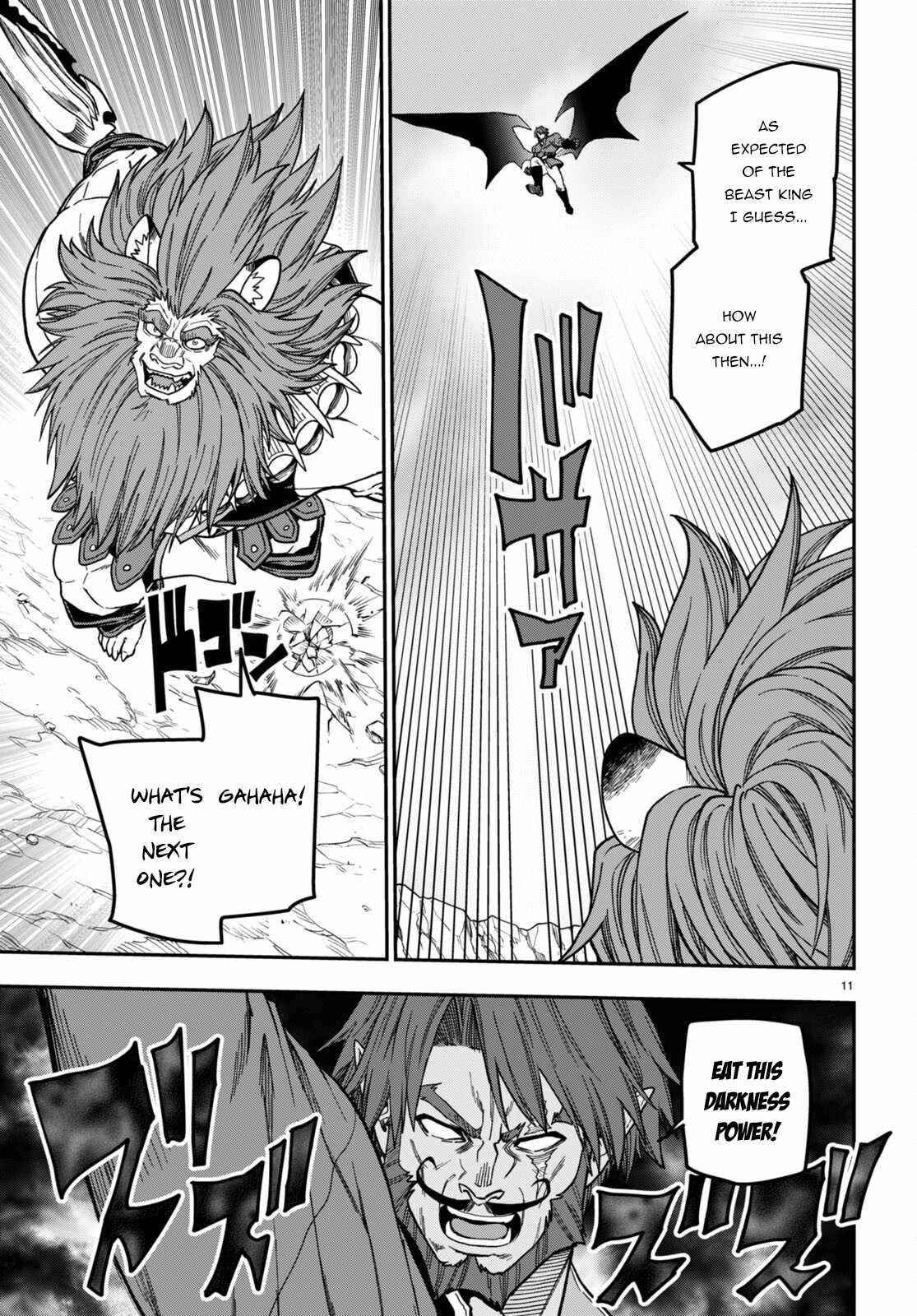 Konjiki No Moji Tsukai - Yuusha Yonin Ni Makikomareta Unique Cheat Chapter 84 - Page 11 in English