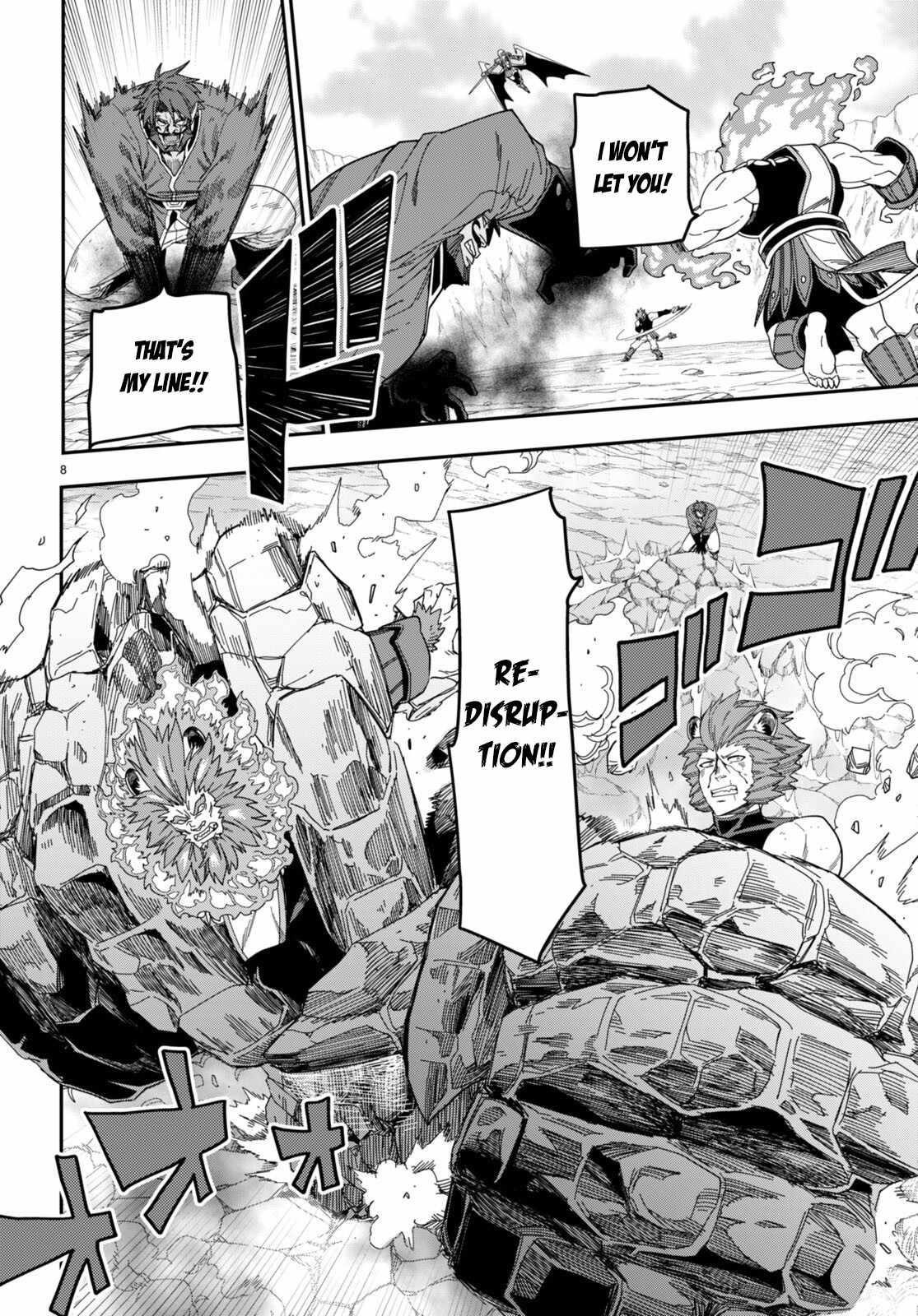 Konjiki No Moji Tsukai - Yuusha Yonin Ni Makikomareta Unique Cheat Chapter 90 - Page 8 in English