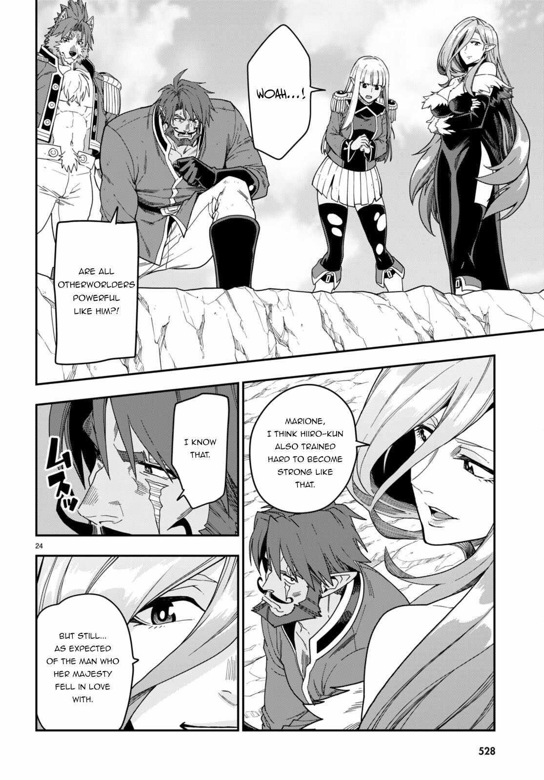 Konjiki No Moji Tsukai - Yuusha Yonin Ni Makikomareta Unique Cheat Chapter 92 - Page 24 in English