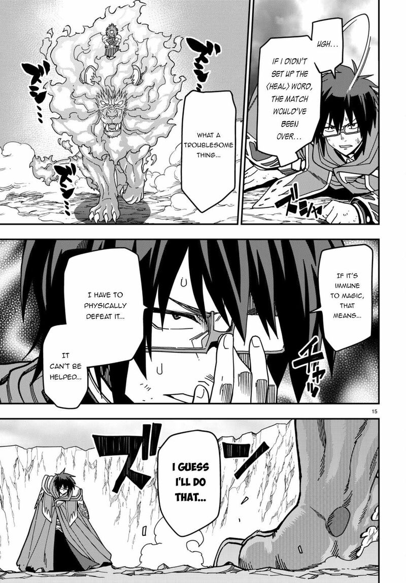 Konjiki No Moji Tsukai - Yuusha Yonin Ni Makikomareta Unique Cheat Chapter 93 - Page 14 in English