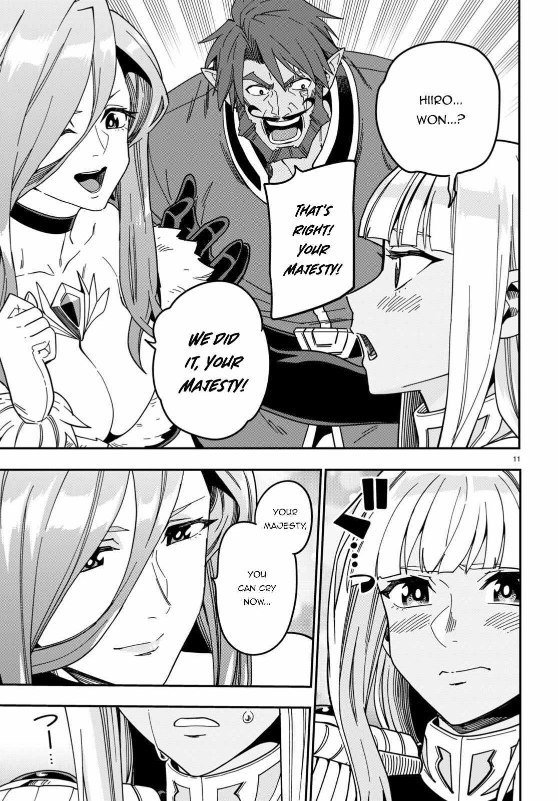 Konjiki No Moji Tsukai - Yuusha Yonin Ni Makikomareta Unique Cheat Chapter 94 - Page 11 in English