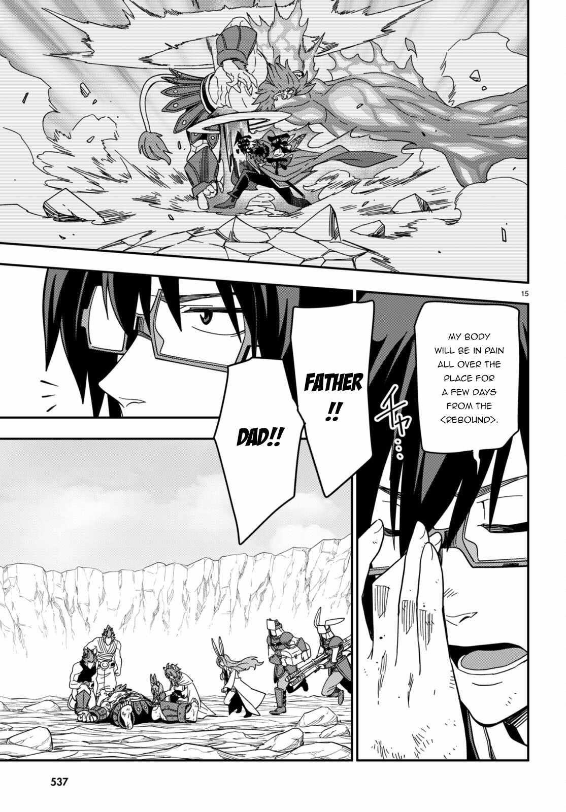Konjiki No Moji Tsukai - Yuusha Yonin Ni Makikomareta Unique Cheat Chapter 94 - Page 15 in English