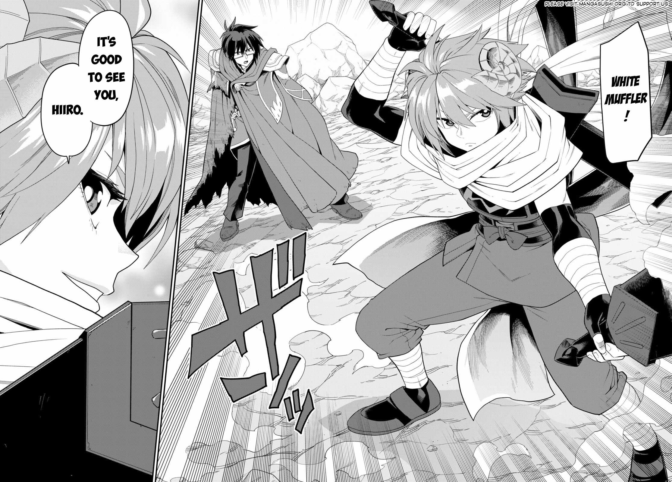 Konjiki No Moji Tsukai - Yuusha Yonin Ni Makikomareta Unique Cheat Chapter 96 - Page 20 in English