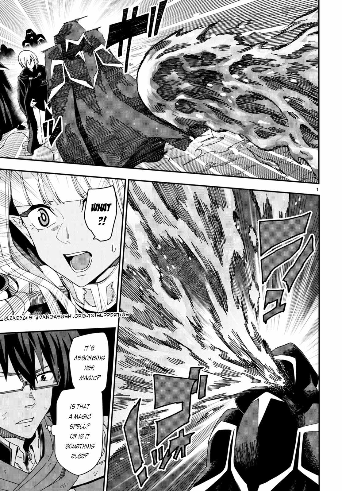 Konjiki No Moji Tsukai - Yuusha Yonin Ni Makikomareta Unique Cheat Chapter 96 - Page 3 in English