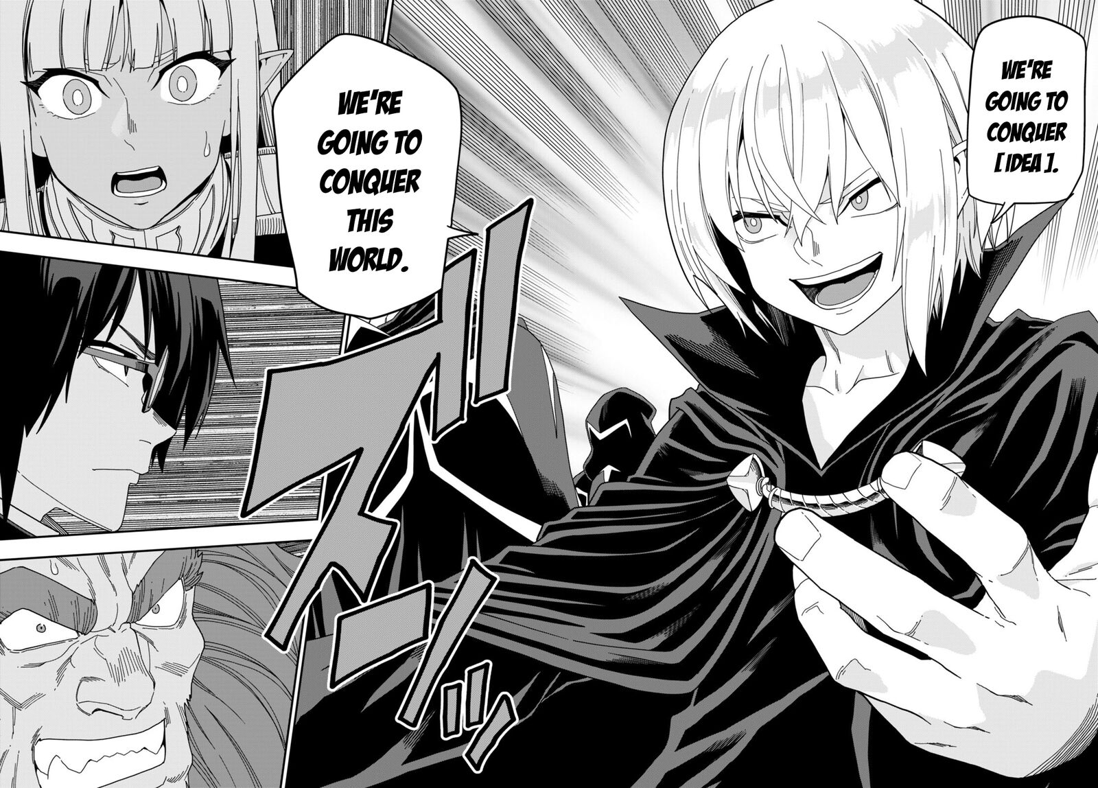 Konjiki No Moji Tsukai - Yuusha Yonin Ni Makikomareta Unique Cheat Chapter 97 - Page 4 in English