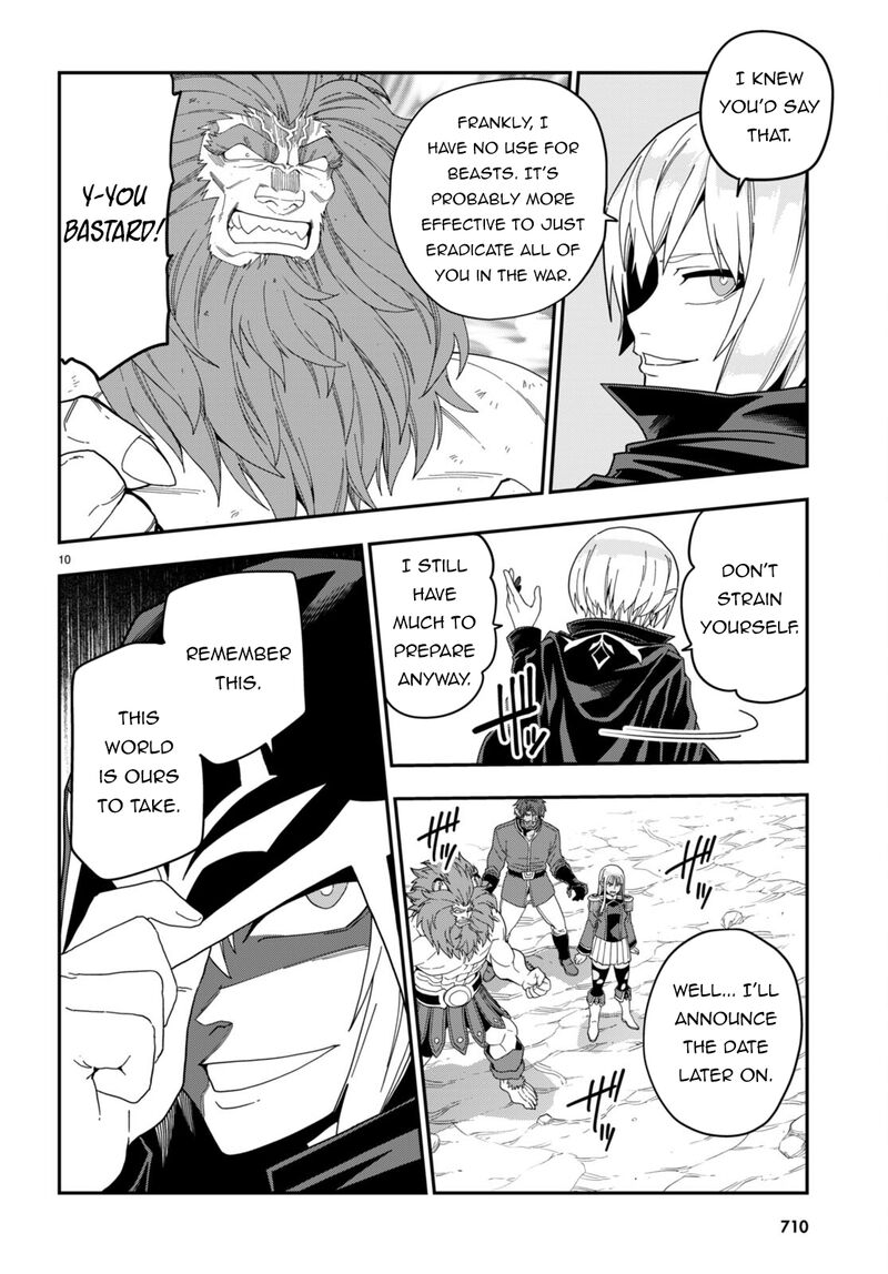 Konjiki No Moji Tsukai - Yuusha Yonin Ni Makikomareta Unique Cheat Chapter 97 - Page 9 in English