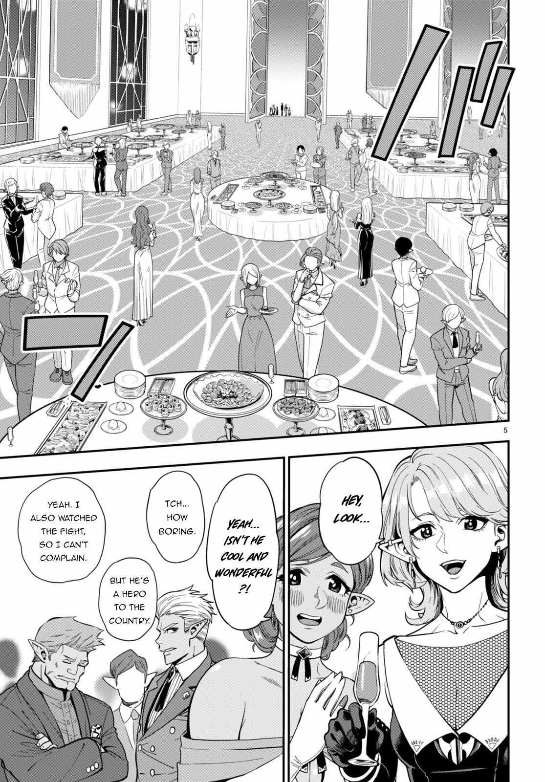 Konjiki No Moji Tsukai - Yuusha Yonin Ni Makikomareta Unique Cheat Chapter 99 - Page 5 in English