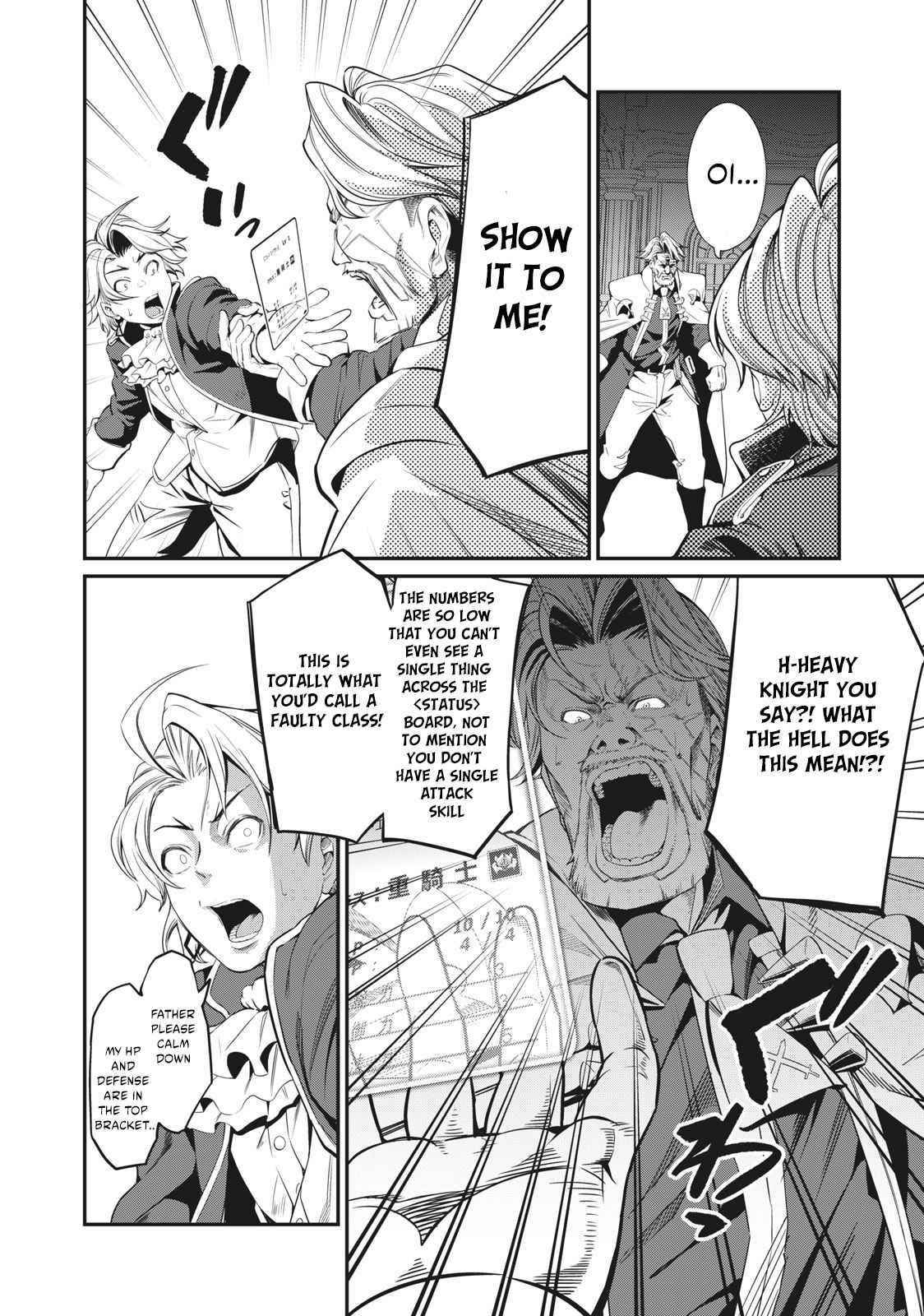 The Exiled Reincarnated Heavy Knight Is Unrivaled In Game Knowledge Chapter 1.1 - Page 8 in English